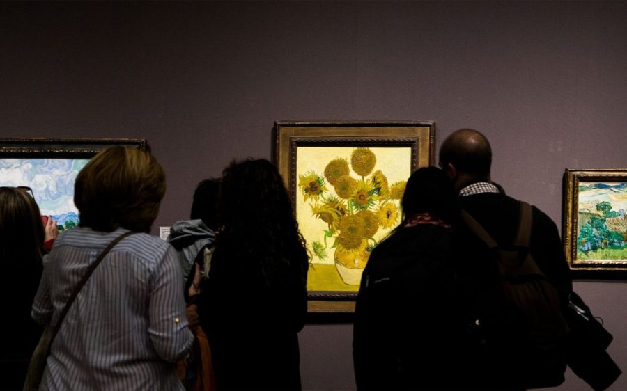 Climate protesters target van Gogh paintings again