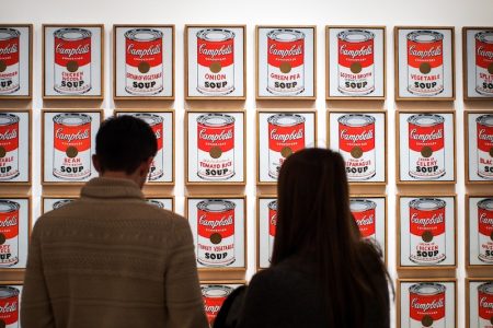 Campbell's Soup Cans, the artwork by Andy Warhol.