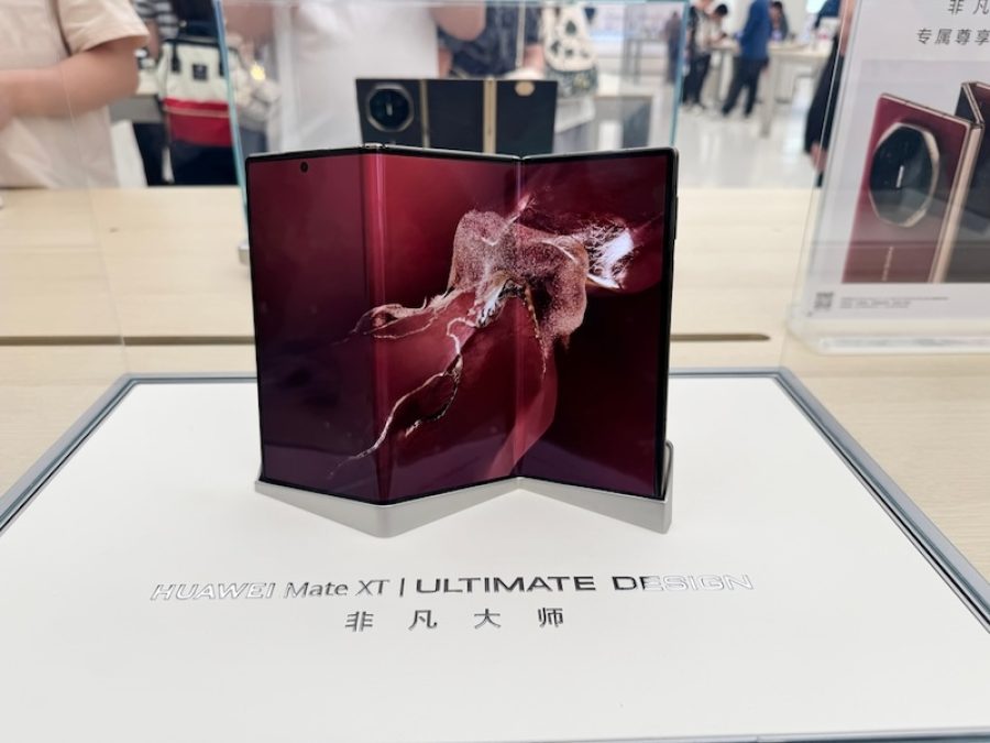 Huawei unveils the world’s first tri-fold smartphone, hours after new iPhone debuts