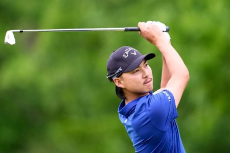 Top golfers prepare to tee off at the SJM Macao Open tomorrow