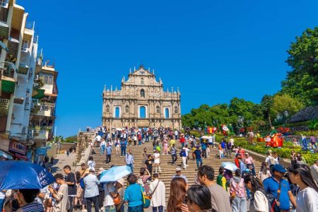 Visitor arrivals increase by over 30 percent in the first three quarters of the year in Macao