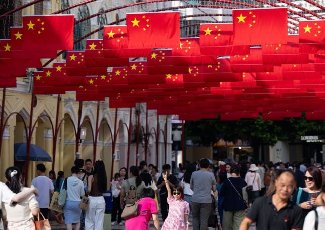 Macao sets a new visitor record for the National Day holidays