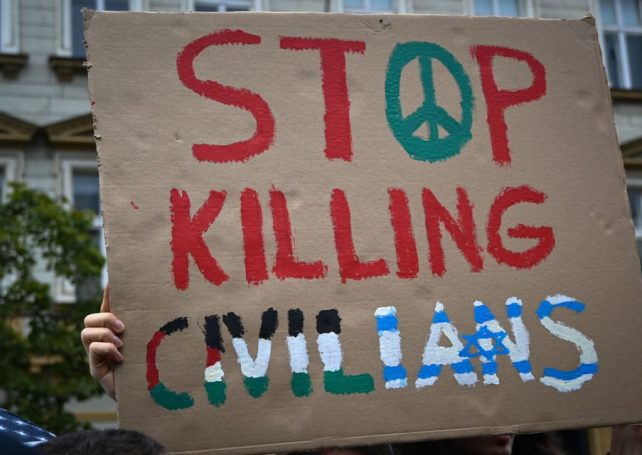 Most of the civilians killed in war last year were women and children