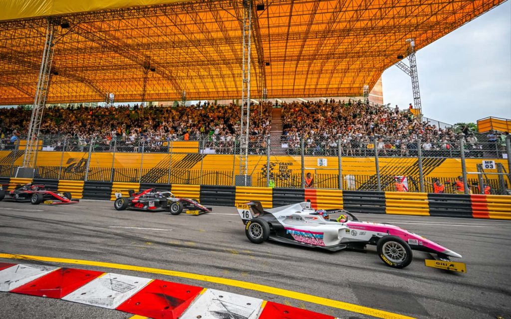 Second day of the Formula 4 race at the 2023 Macau Grand Prix