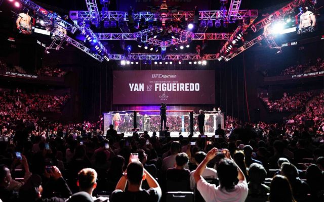 UFC Night Macau drew 12,000 fans to the Galaxy Arena