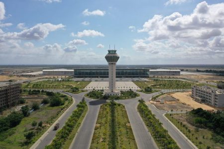 Passenger flights have started at Angola’s new airport