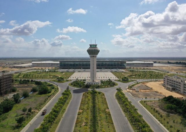 Passenger flights have started at Angola’s new airport 