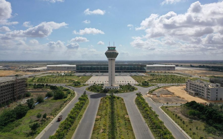 Passenger flights have started at Angola’s new airport 