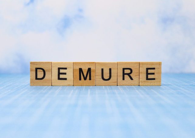 ‘Demure’ has been named Word of the Year on dictionary.com