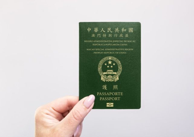 Macao’s passport is now ranked 33rd in the world 