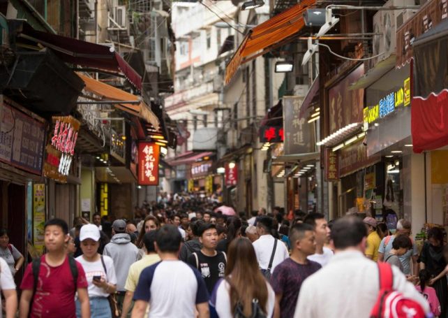 Macao’s population underwent a quarterly drop, new figures show