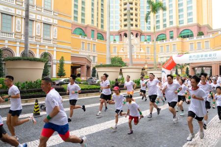 This year’s run started from the Four Seasons hotel in Cotai and ended with brunch on the hotel lawn