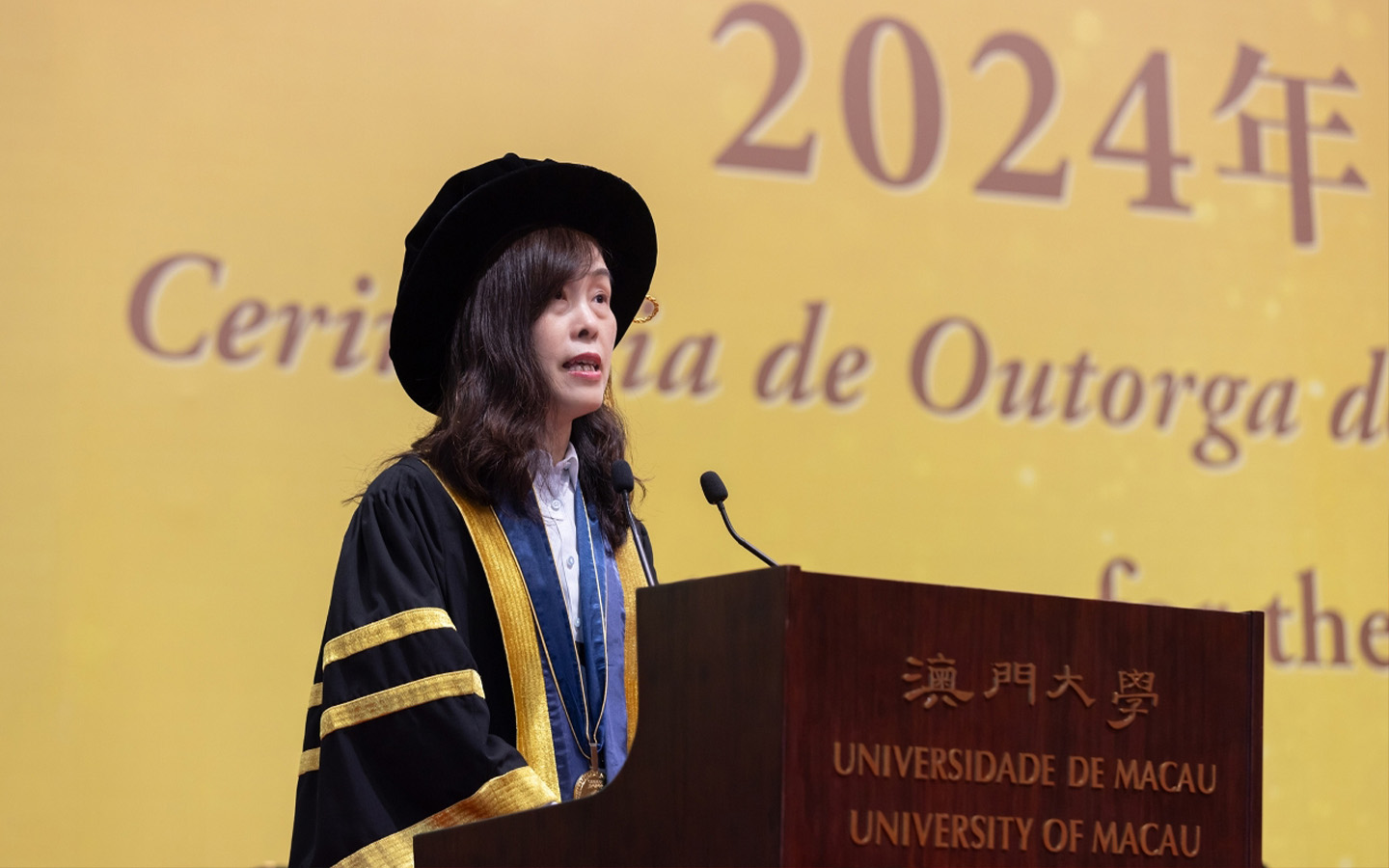 The University of Macau confers almost 2000 higher degrees