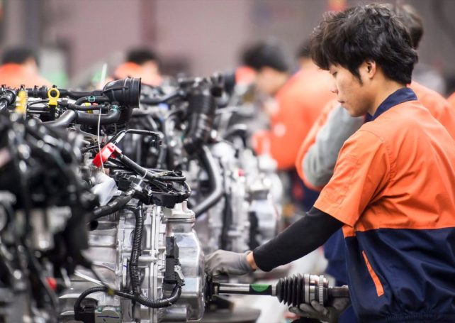 China’s industrial output grew in November