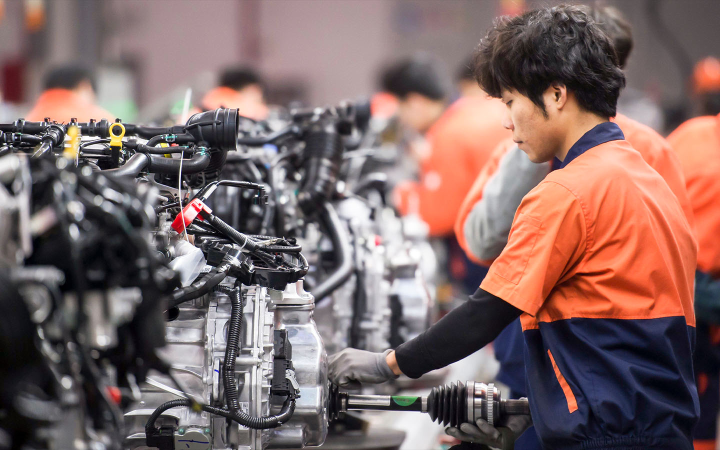 China’s industrial output grew in November