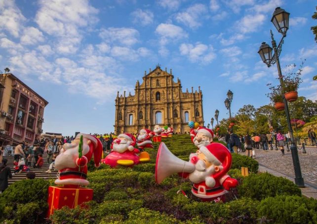 Macao welcomed 117,000 visitors on Christmas Day 