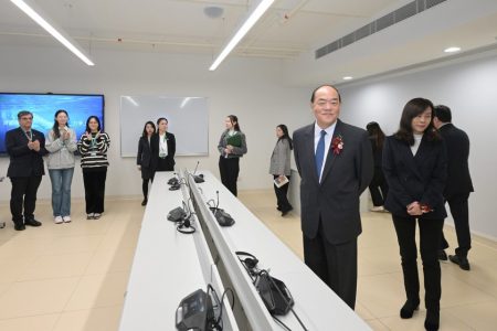 Macao Polytechnic University has unveiled a new 13-storey building