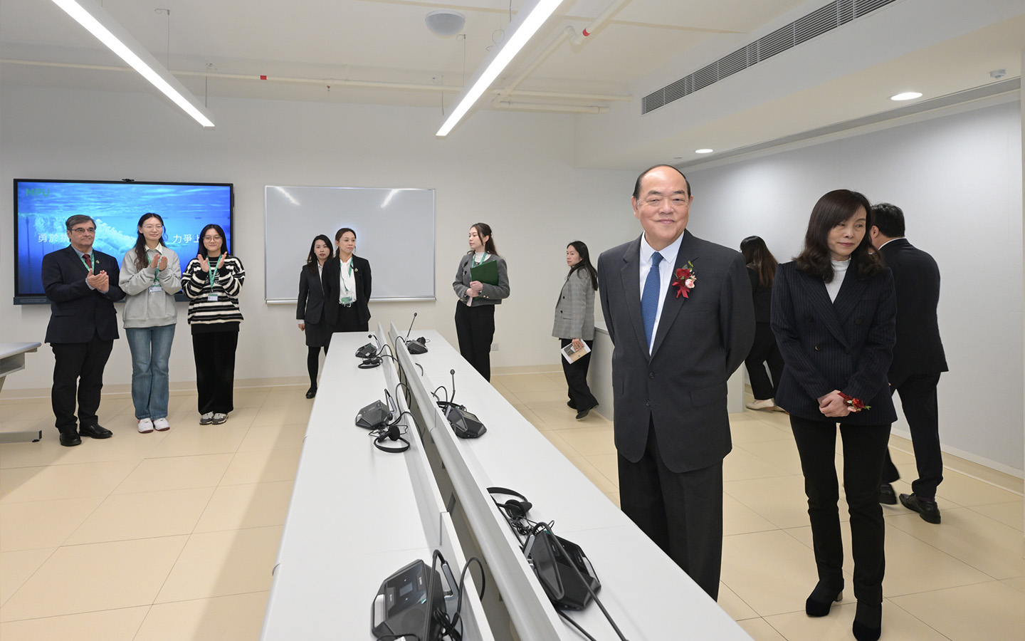 Macao Polytechnic University has unveiled a new 13-storey building