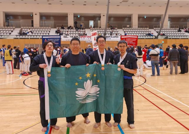 Macao wins silver and bronze at the Sports Chanbara World Championship 2024