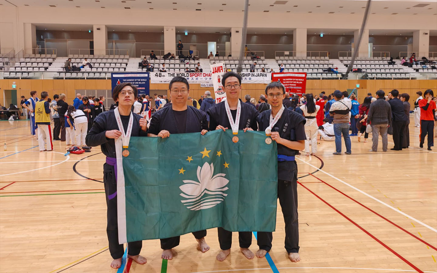 Macao wins silver and bronze at the Sports Chanbara World Championship 2024