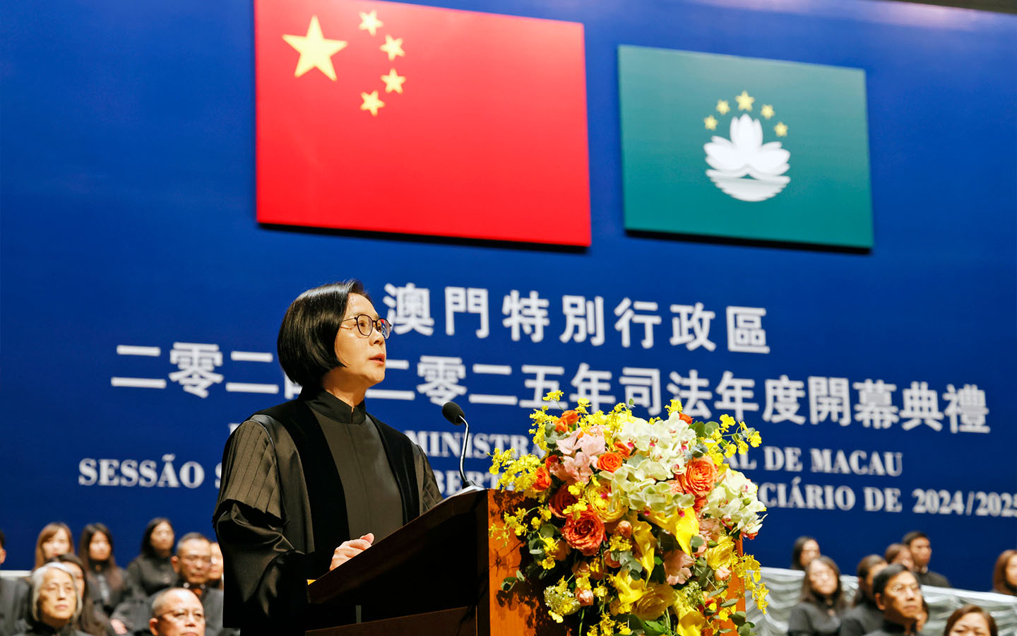 Song Man Lei becomes the first female president of Macao’s highest court