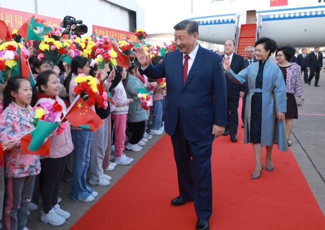 President Xi Jinping has arrived in Macao