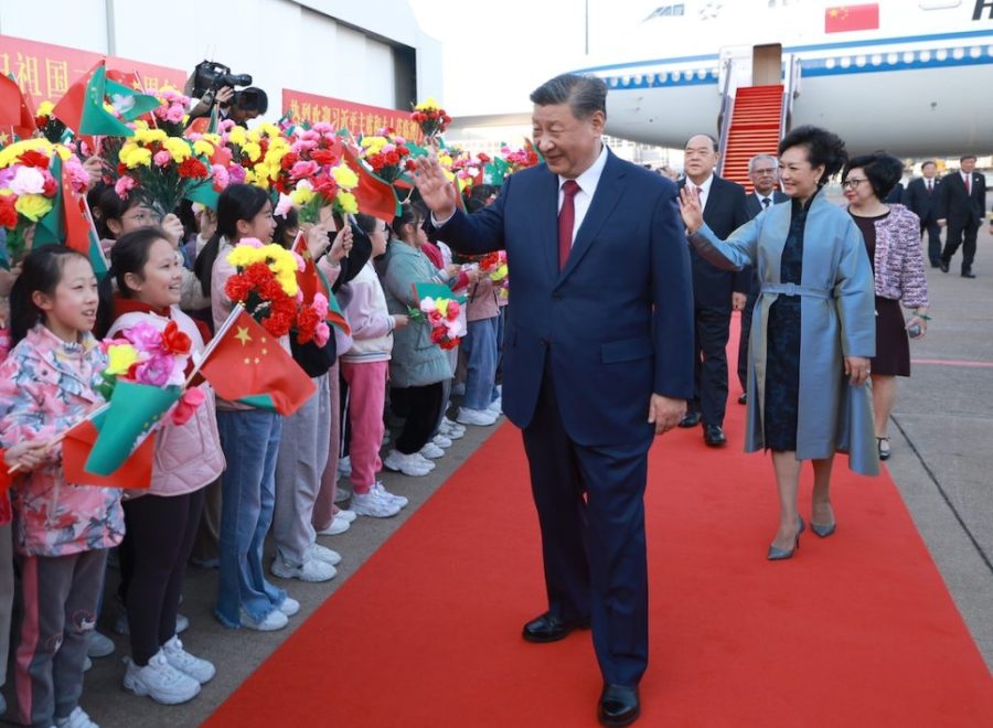 President Xi Jinping has arrived in Macao