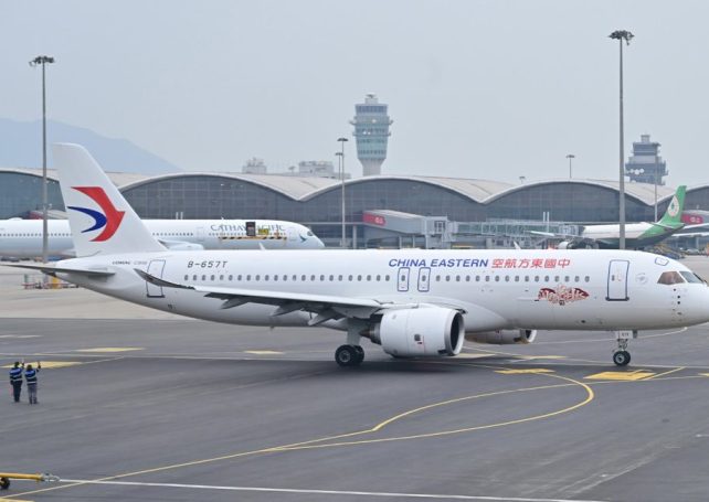 China’s homegrown C919 jet now flies between Hong Kong and Shanghai