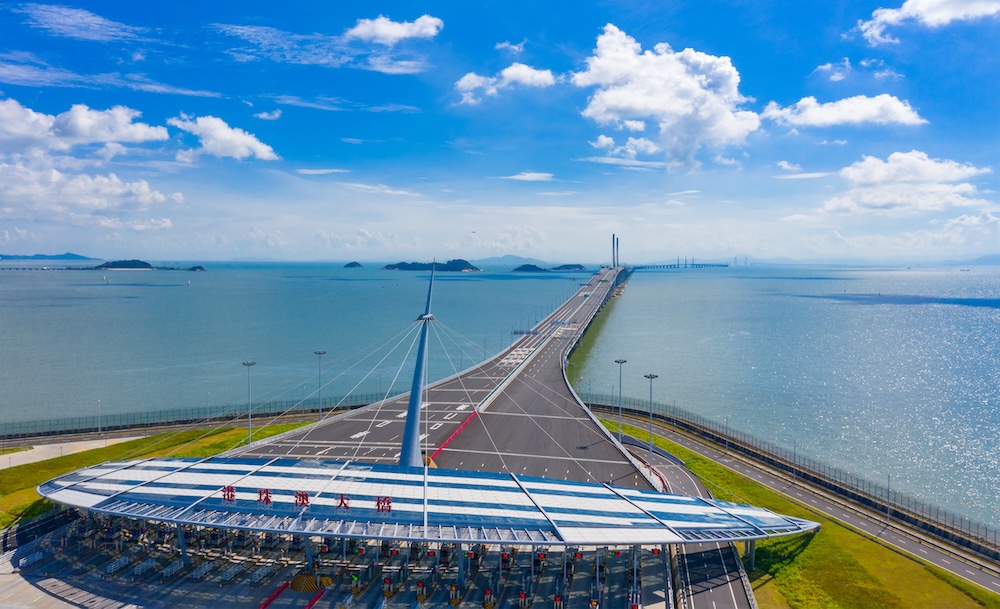 Last year was the busiest yet for the Hong Kong-Zhuhai-Macao Bridge