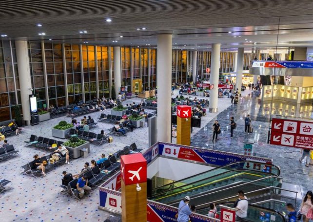 Passenger numbers at Macao’s airport surge by nearly 50 percent