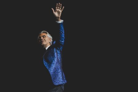 Andrea Bocelli is performing in Macao next month