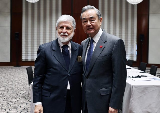 China’s foreign minister calls for more cooperation with Brazil