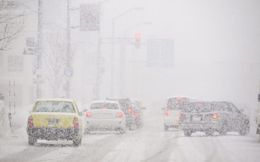 Hokkaido in northern Japan has been buried under recording-breaking snowfall