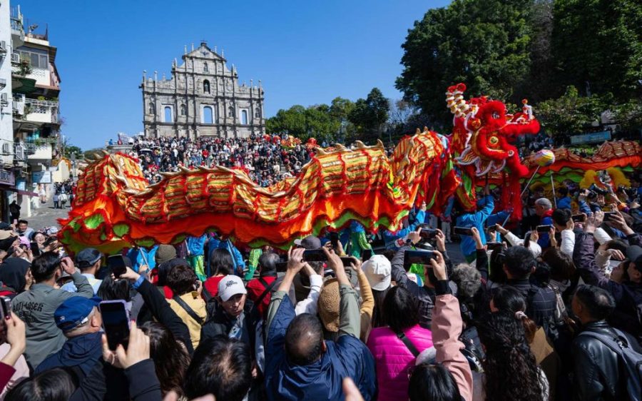 Macao welcomed 1.69 million visitors over the Lunar New Year holiday 