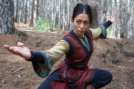 JuJu Chan Szeto's impressive martial arts skills earned her the breakout role of Silver Dart Shi in Netflix’s Crouching Tiger, Hidden Dragon sequel