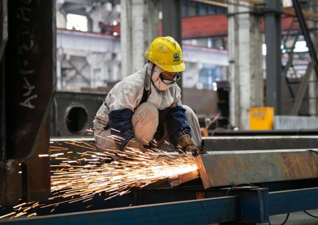 China’s manufacturing jumped in February, latest figures show