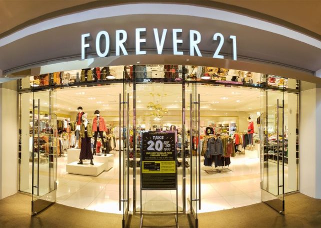 Forever 21 files for bankruptcy again