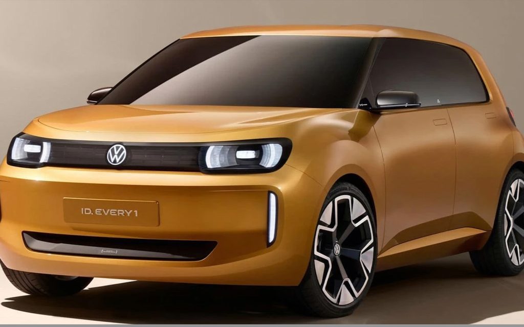 A designer’s rendering of the Volkswagen ID.Every1