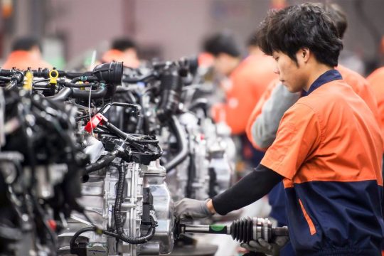 China’s first quarter economic readings beat expectations on front-loaded demand
