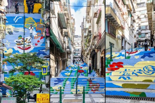 A new mural celebrates the history of Macao’s Horta da Mitra neighbourhood
