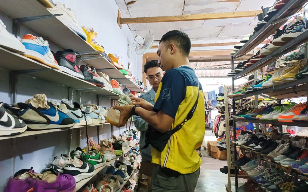 Buying secondhand clothing saves money and helps reduce the enormous wastage associated with the fashion industry