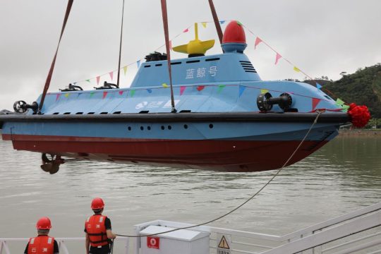 A revolutionary new AI-powered submersible has been launched in Zhuhai