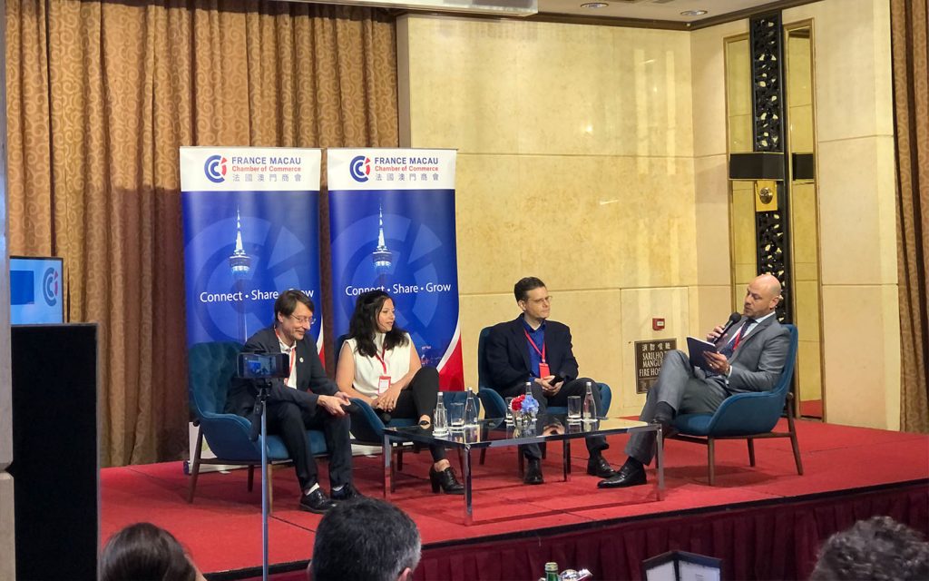 Experts discussing the ethical implications of AI at the FMCC gathering earlier this week