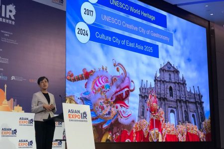 Macao’s tourism chief outlines vision for 2025 in Asian IR Summit keynote