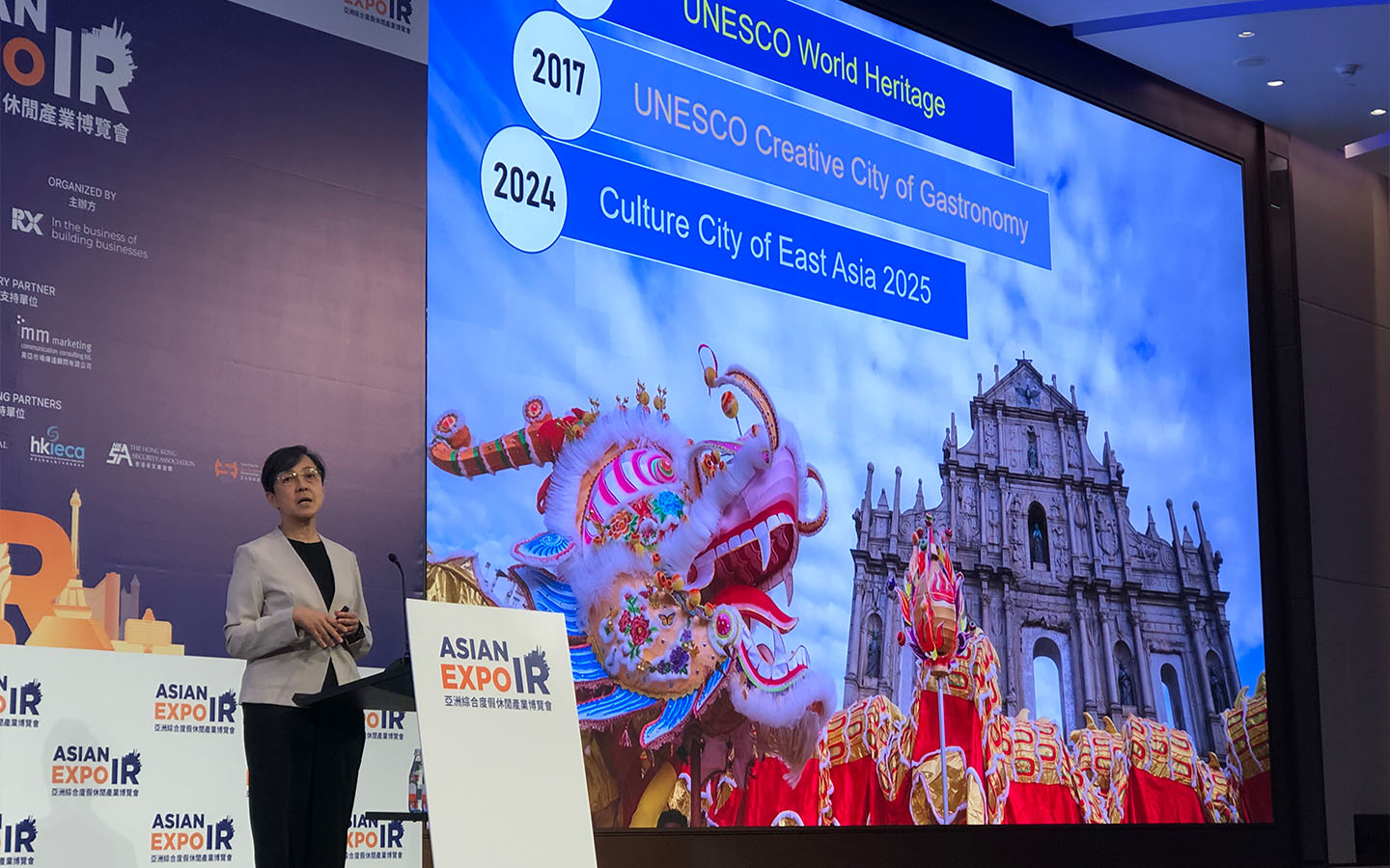 Macao’s tourism chief outlines vision for 2025 in Asian IR Summit keynote