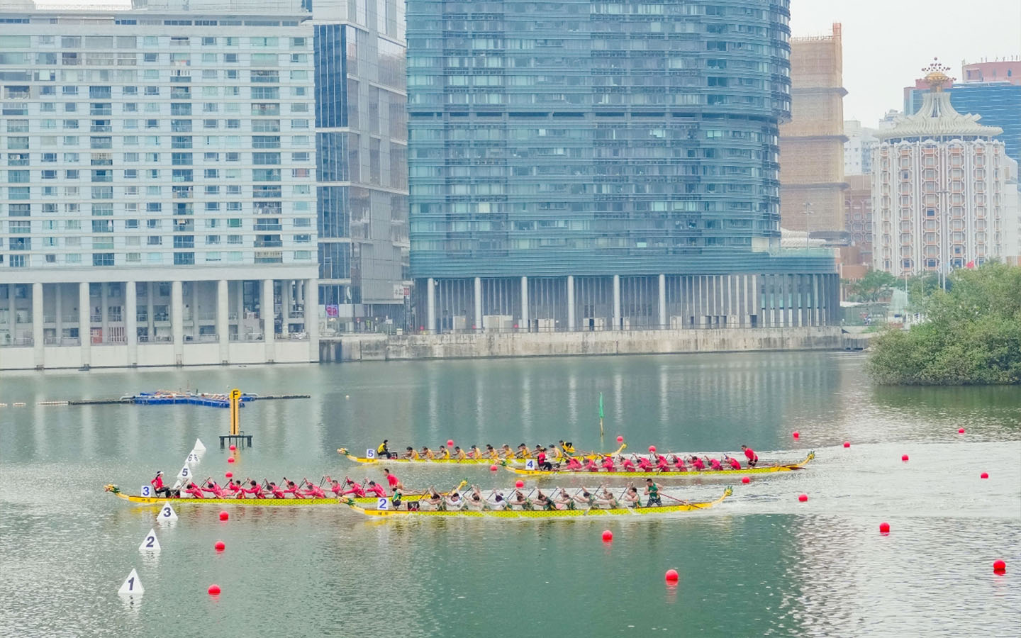 Macao’s firemen crowned dragon boating’s local ‘triple champion’ of 2025