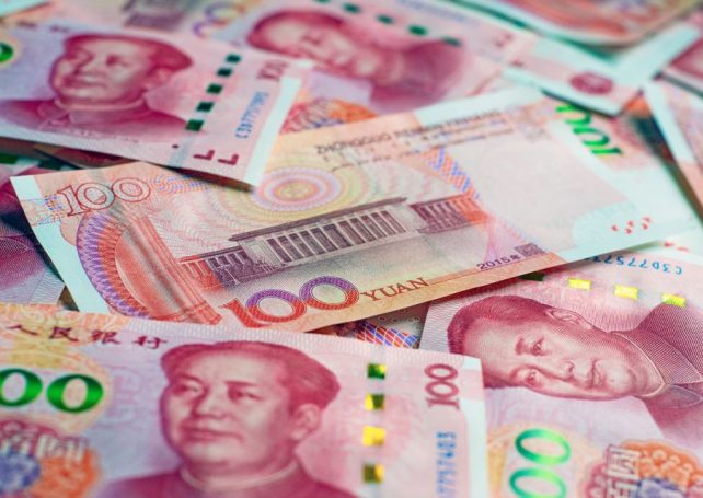 The offshore yuan hits a six-month high amid hopes of a Sino-US trade deal