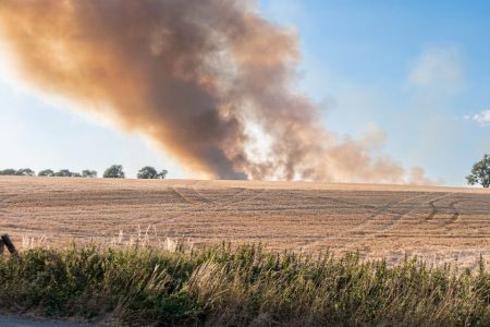 Climate change is triggering unprecedented wildfires in the UK