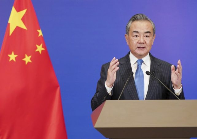 China’s foreign minister visits Hong Kong for launch of global mediation body 