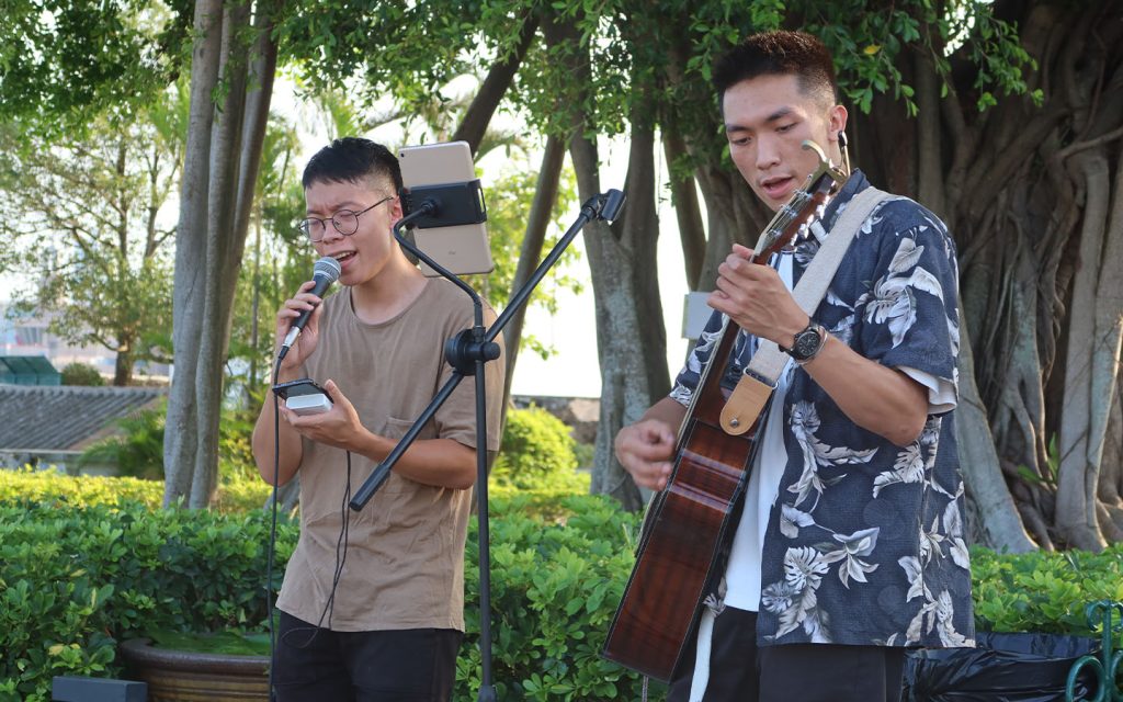 The challenges of busking in Macao has meant that Angus Lao has had to perform at other venues, including bars, weddings and hotels